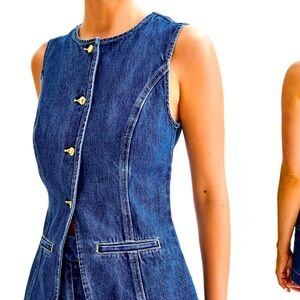 NWT Denim Vest from Meshki.com